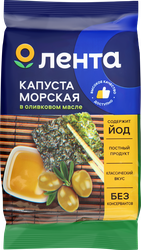 Морская капуста ЛЕНТА в оливковом масле, 4г, фотография