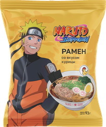 Лапша NARUTO Рамен со вкусом курицы, 93г, фото