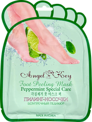 Пилинг-носочки ANGEL KEY с экстрактом мяты, фотография