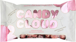 Драже CANDY CLOUD Попкорн карамельный в глазури, со вкусом йогурта и малины, 70г, картинка