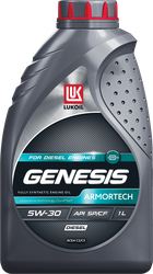 Масло моторное ЛУКОЙЛ Genesis Armortech Diesel 5W-30, Арт. 2203879, 1л, фотография