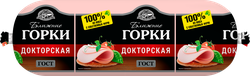 Колбаса вареная БЛИЖНИЕ ГОРКИ Докторская, 400г, детальное фото