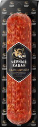 Колбаса сырокопченая ЧЕРНЫЙ КАБАН Сальчичон, весовая, фотография