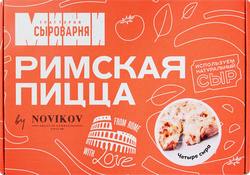 Пицца NOVIKOV Римская Четыре сыра, 345г, вид