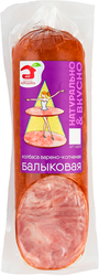 Колбаса варено-копченая МД БОРОДИНА Балыковая, 350г, фотография