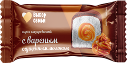 Сырок глазированный ВЫБОР СЕМЬИ Вареная сгущенка 16%, без змж, 40г, изображение