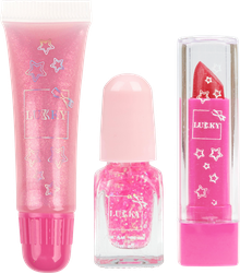 Косметика детская LUKKY BonBon Gift блеск для губ, помада для губ, лак, Арт. т26345, вид