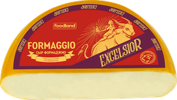 Сыр твердый EXCELSIOR Formaggio с козьим молоком 45%, без змж, весовой, изображение
