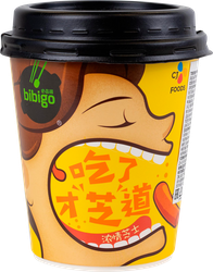 Палочки рисовые BIBIGO Токпокки, в сырном соусе, 160г, картинка
