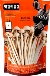 Грибы Эноки HOTOMI с добавлением семян кунжута, 250г, картинка