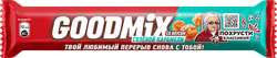 Батончик шоколадный GOODMIX с начинкой со вкусом карамели и с хрустящей вафлей, 40г, вид