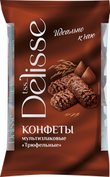 Конфета мультизлаковая DELISSE Трюфельная, 175г, фото