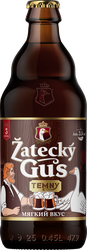 Напиток пивной темный ZATECKY GUS пастеризованный 3,5%, 0,45л, фотография