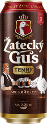 Напиток пивной темный ZATECKY GUS пастеризованный 3,5%, 0,45л, фото