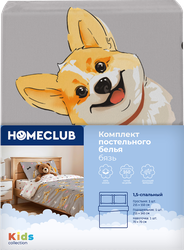 Комплект постельного белья детский 1,5-спальный HOMECLUB бязь, Арт. HCkidsd1, фото
