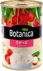 Личи консервированные BOTANICA в сиропе, 425мл, вид