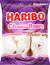 Мармелад жевательный HARIBO Chamallows Choco-Soft, 62г, вид