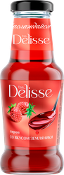 Сироп десертный DELISSE со вкусом земляники, 250мл, детальное фото