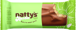 Батончик NATTYS&GO! Sunny, халва в молочном шоколаде, 45г, фото
