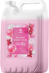 Жидкое крем-мыло GRASS Milana fruit bubbles увлажняющее, 5л, фото