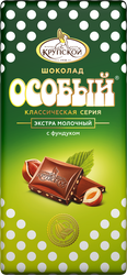 Шоколад ОСОБЫЙ Экстрамолочный с фундуком, 85г, картинка