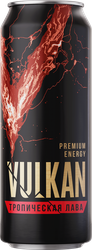 Напиток VULKAN Манго, маракуйя тонизирующий газированный, 0.45л, вид