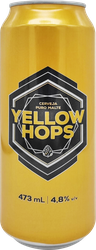 Пиво светлое YELLOW HOPS Йеллоу Хопс фильтрованное пастеризованное 4,8%, 0,473л, детальное фото