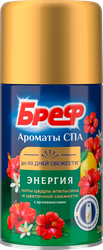 Баллон сменный для освежителя воздуха БРЕФ Ароматы СПА Энергия, автоматический, 250мл, фотография