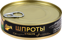 Изображение товара Шпроты ALAND в масле 160г - качественные консервы для различных блюд