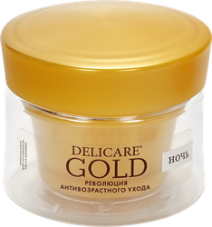 Крем ночной для лица DELICARE Gold 60+, 50мл, изображение