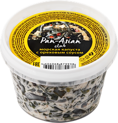 Морская капуста PAN-ASIAN с ореховым соусом, 250г, вид