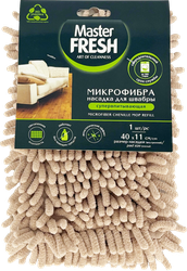 Насадка для швабры MASTER FRESH Эко, супервпитывающая, микрофибра с длинным ворсом, крупный план