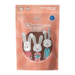 Какао напиток ELZA Choco Band Drink&Dessert Creamy Caramel, 200г, вид