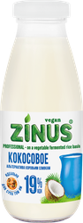 Напиток растительный ZINUS VEGAN Кокосовое 19%, с змж, 300мл, фотография