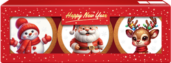 Набор косметический ФИТОКОСМЕТИК N163 Happy New Year Beauty Desserts Имбирные печеньки, 330мл, фото