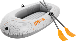 Лодка надувная ACTIWELL 185х97см, с веслами, Арт. 71005, вид
