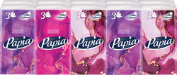 Платочки носовые PAPIA 3-слоя, 10шт, изображение