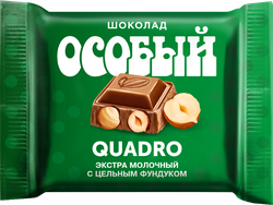 Шоколад Ф.КРУПСКОЙ Экстрамолочный Особый с фундуком, 80г, фотография