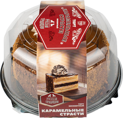 Торт бисквитный ТОРТЬЯНА Карамельные страсти, 600г, изображение