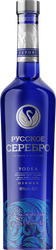 Водка РУССКОЕ СЕРЕБРО Озимая 40%, 0.5л, крупный план