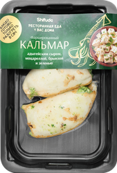 Кальмар ШИФУДО фаршированный тремя видами сыра и зеленью, 250г, фотография