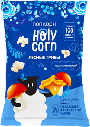 Попкорн HOLY CORN со вкусом лесных грибов, 30г, изображение