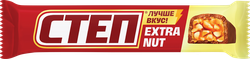 Батончик СТЕП Extra Nut из арахиса с мягкой карамелью, глазированный, 47г, изображение