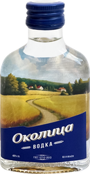 Водка ОКОЛИЦА 40%, 0.1л, картинка