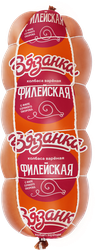 Колбаса вареная ВЯЗАНКА Филейская классическая, весовая, фотография