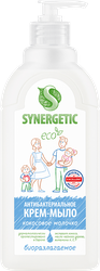 Крем-мыло SYNERGETIC Кокосовое молочко, 500мл, изображение