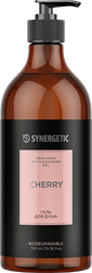 Гель для душа SYNERGETIC Cherry Вишня, 750мл, вид