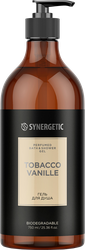 Гель для душа SYNERGETIC Tobacco-vanille Табак-ваниль, 750мл, вид