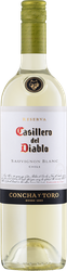 Вино CASILLERO DEL DIABLO Совиньон Блан сортовое ординарное белое сухое, 0.75л, фотография
