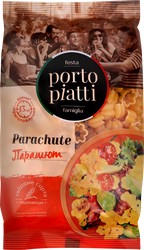 Макароны PORTO PIATTI Парашют, группа А высший сорт, 400г, вид